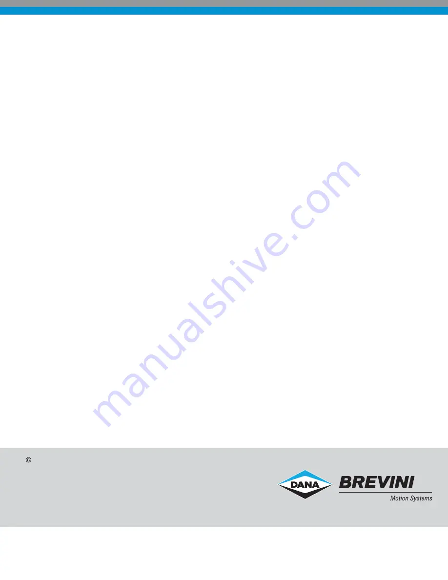 brevini Dana M Series Installation And Maintenance Manual Download Page 42