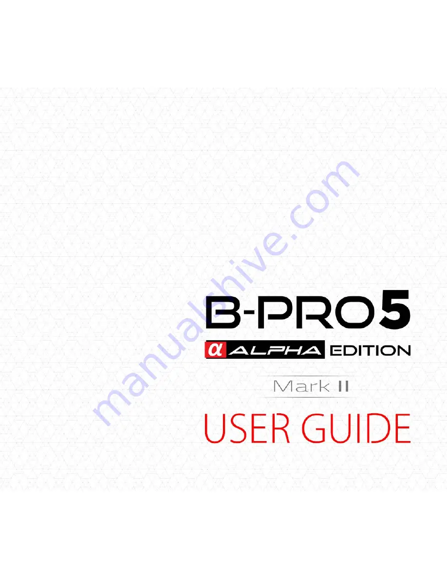 Brica B-PRO5 User Manual Download Page 1