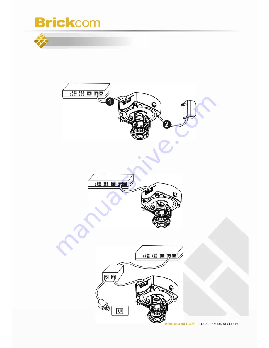 Brickcom FD-100A Series Quick Installation Manual Download Page 9