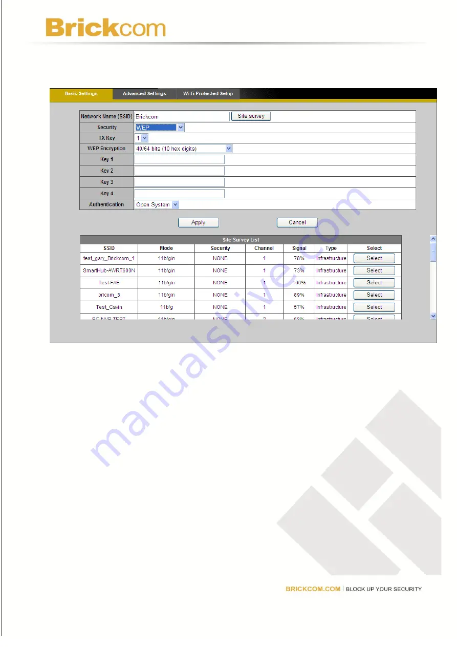 Brickcom Fixed Box FB-100A User Manual Download Page 60