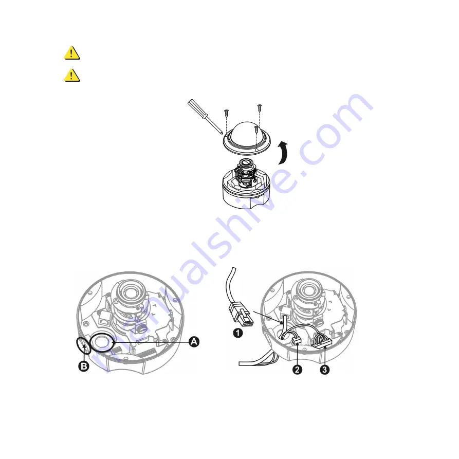 Brickcom Fixed Dome FD-100Ae Easy Installation Manual Download Page 3