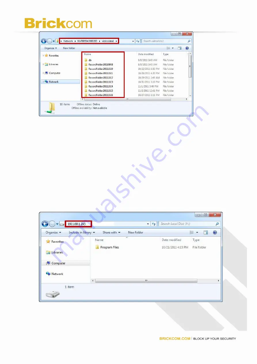 Brickcom NR-1104 User Manual Download Page 114