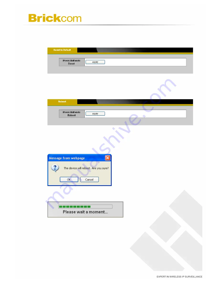 Brickcom PZ-040 12 Series User Manual Download Page 73