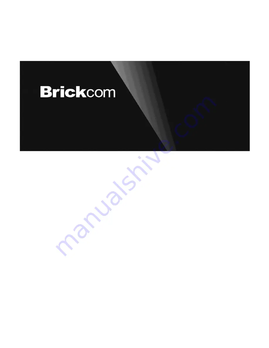 Brickcom Vandal Dome Series Easy Installation Manual Download Page 1