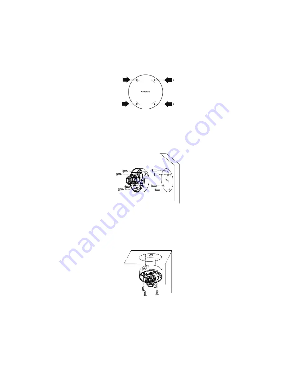 Brickcom Vandal Dome Series Easy Installation Manual Download Page 6