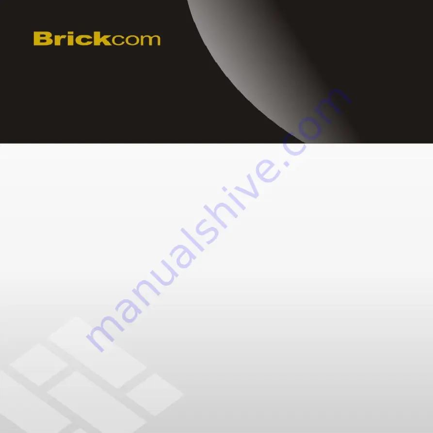 Brickcom VD-E200Af series Easy Installation Manual Download Page 1