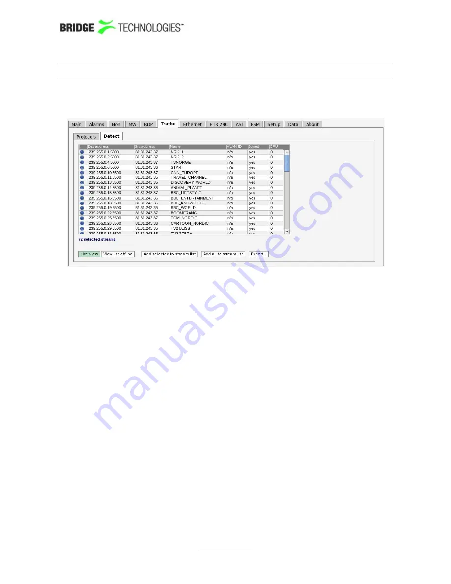 BridgeTech VB20 User Manual Download Page 99