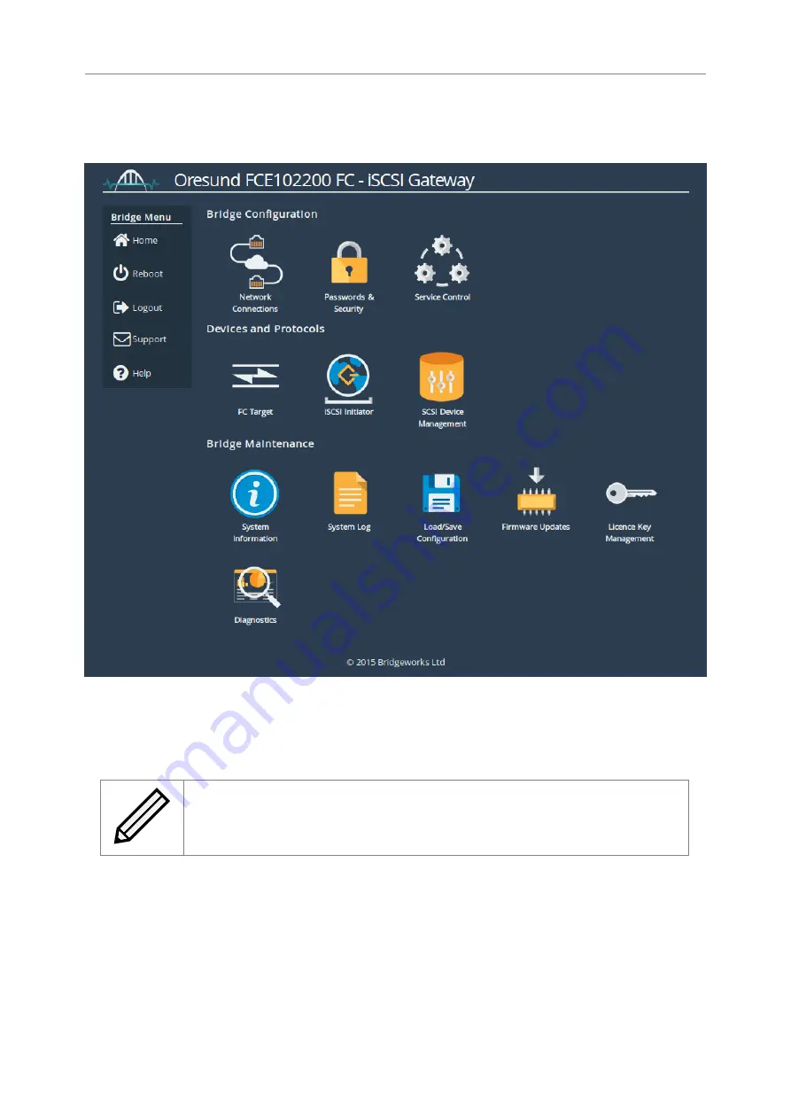 Bridgeworks Oresund FCE102200 User Manual Download Page 18