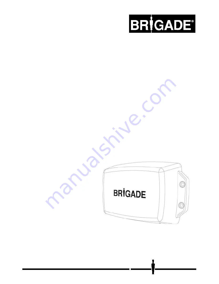 Brigade Backsense BS-9000 Installation & Operation Manual Download Page 1