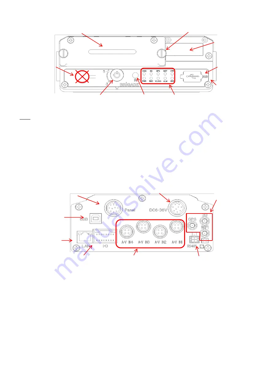 Brigade MDR-404-500 Installation And Operation Manual Download Page 7