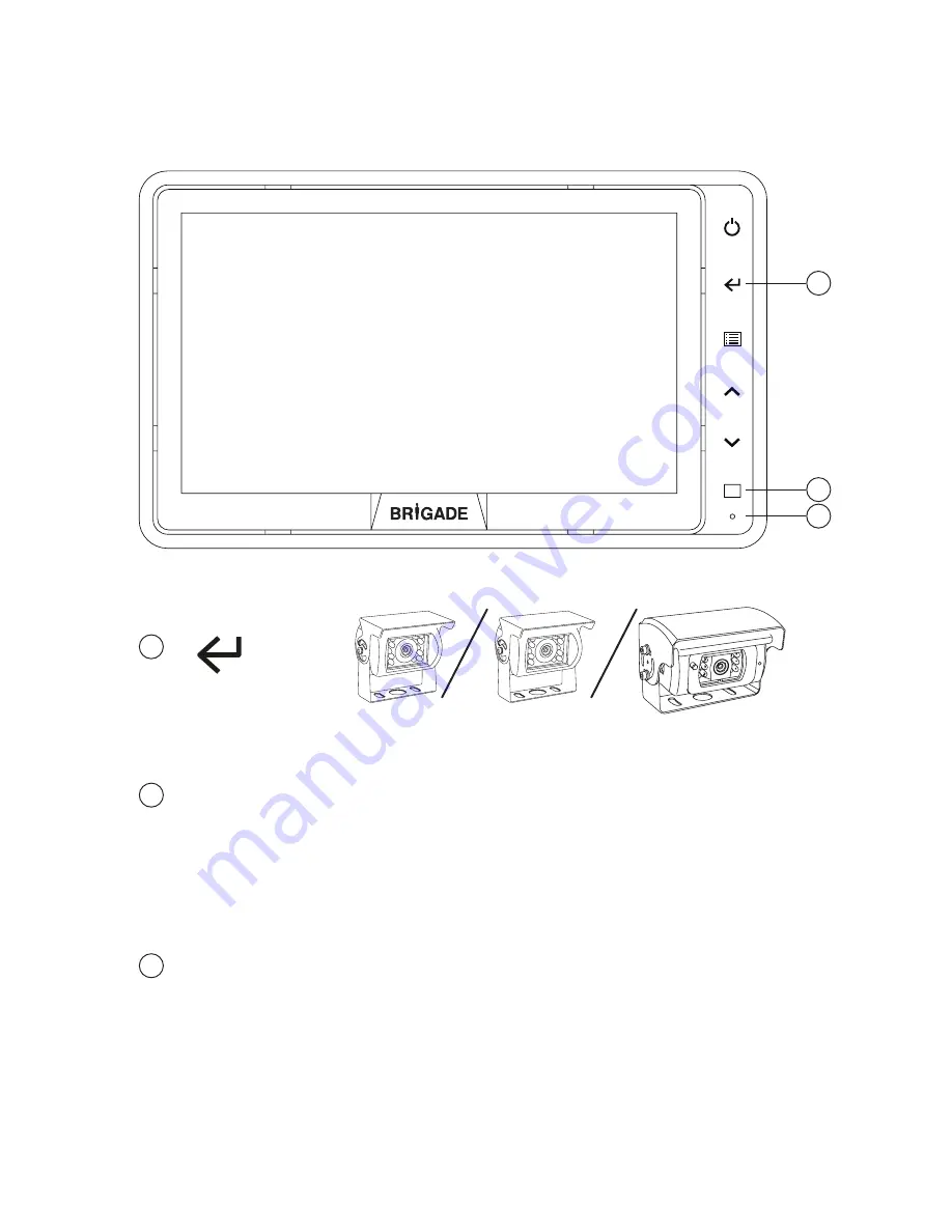 Brigade VBV-770M-S Quick Installation Manual Download Page 5