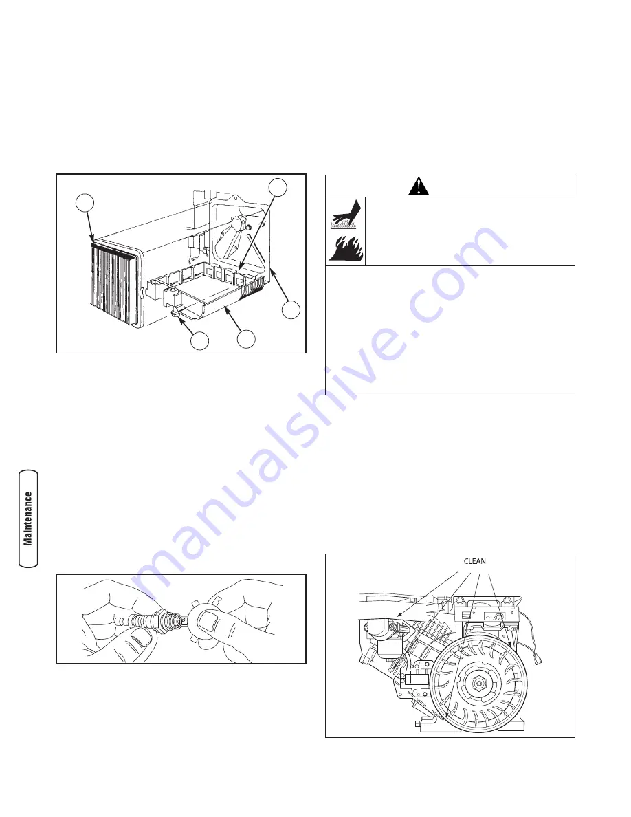 Briggs & Stratton 020364-0 Operator'S Manual Download Page 22