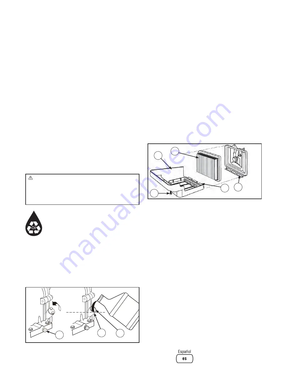 Briggs & Stratton 020498 Operator'S Manual Download Page 43