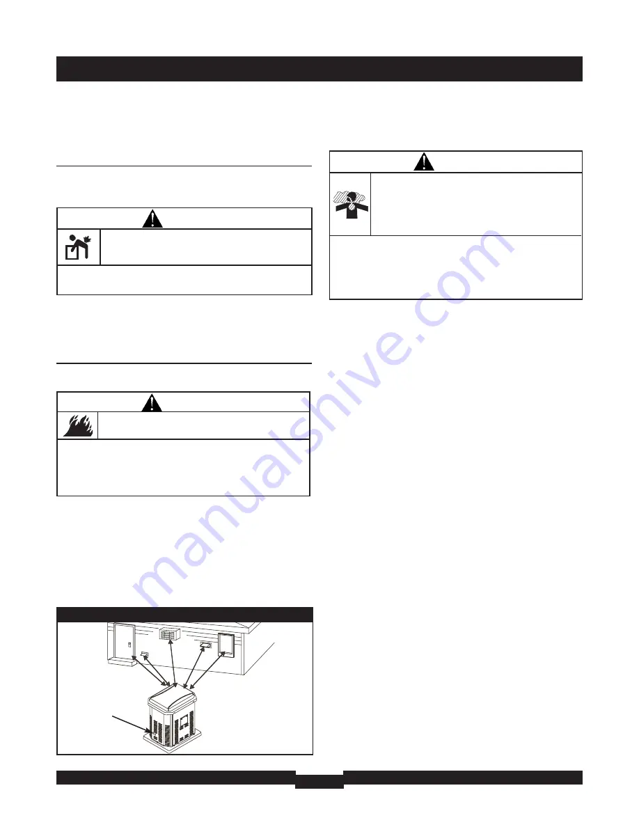 Briggs & Stratton 040220A Installation, Start-Up And Operator'S Manual Download Page 10