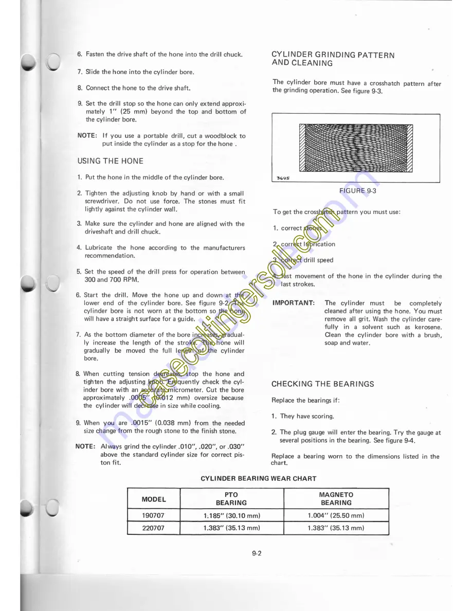 Briggs & Stratton 190707 Service Manual Download Page 30