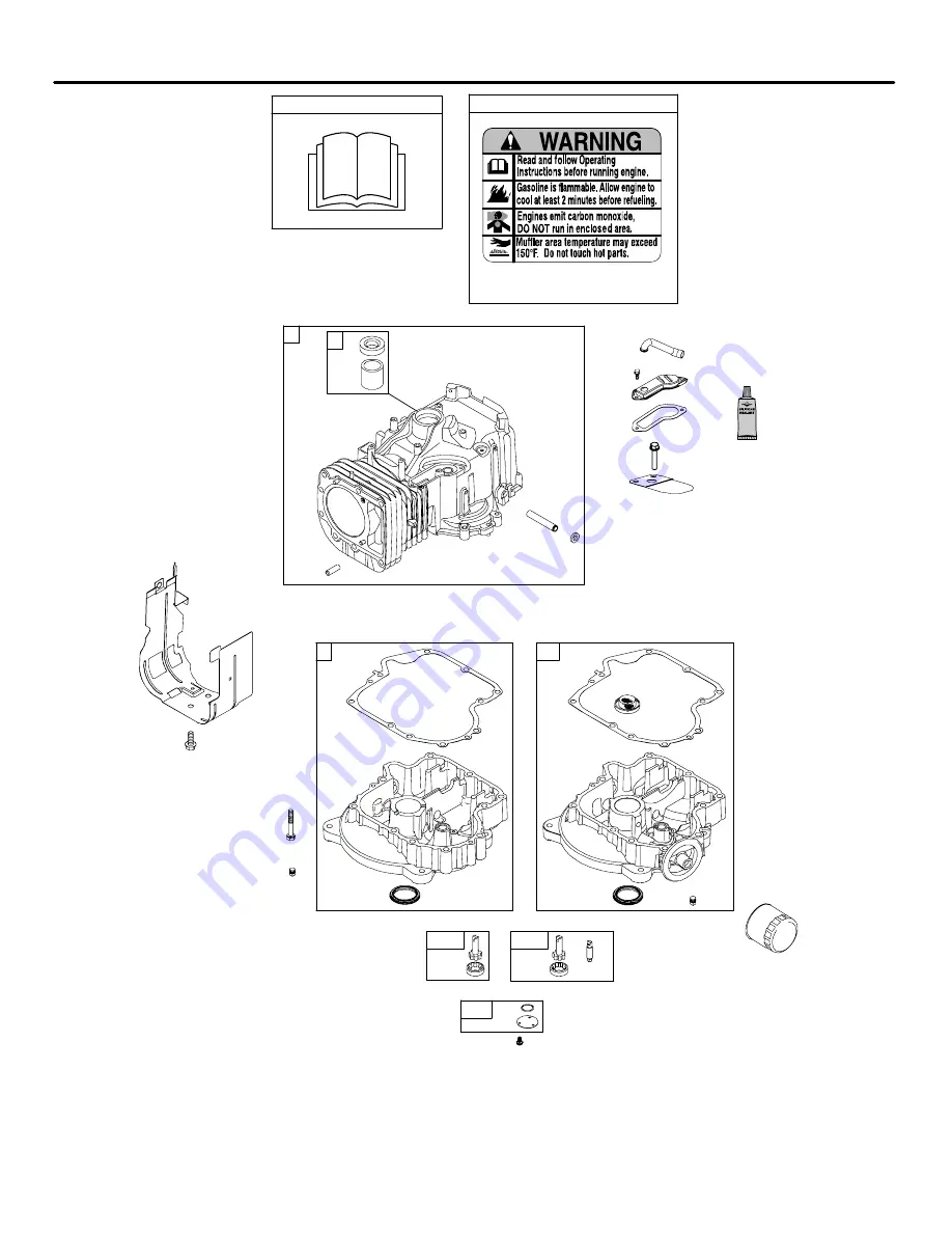 Briggs & Stratton 215800 Series Скачать руководство пользователя страница 2