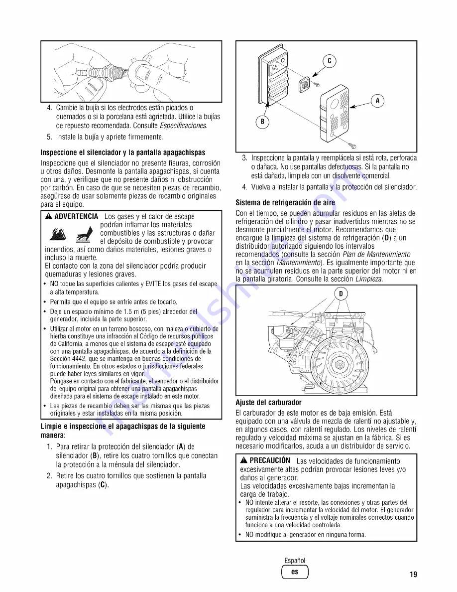 Briggs & Stratton 30470 Скачать руководство пользователя страница 47