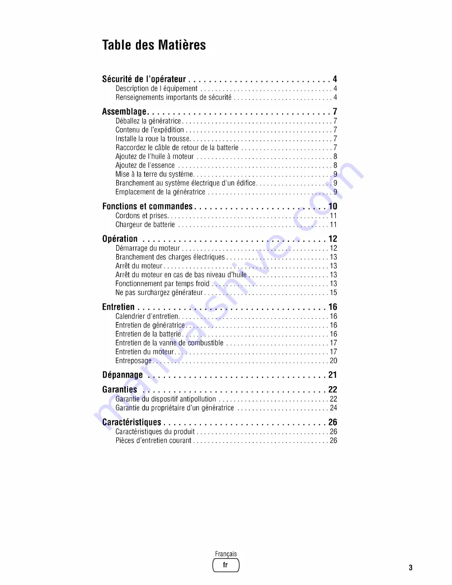 Briggs & Stratton 30470 Operator'S Manual Download Page 57