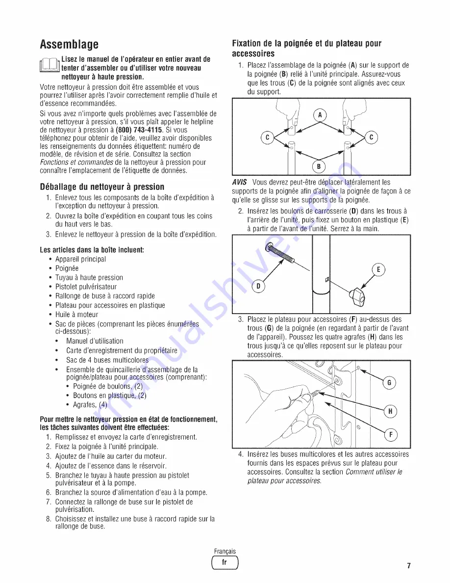 Briggs & Stratton 317455GS Operator'S Manual Download Page 63