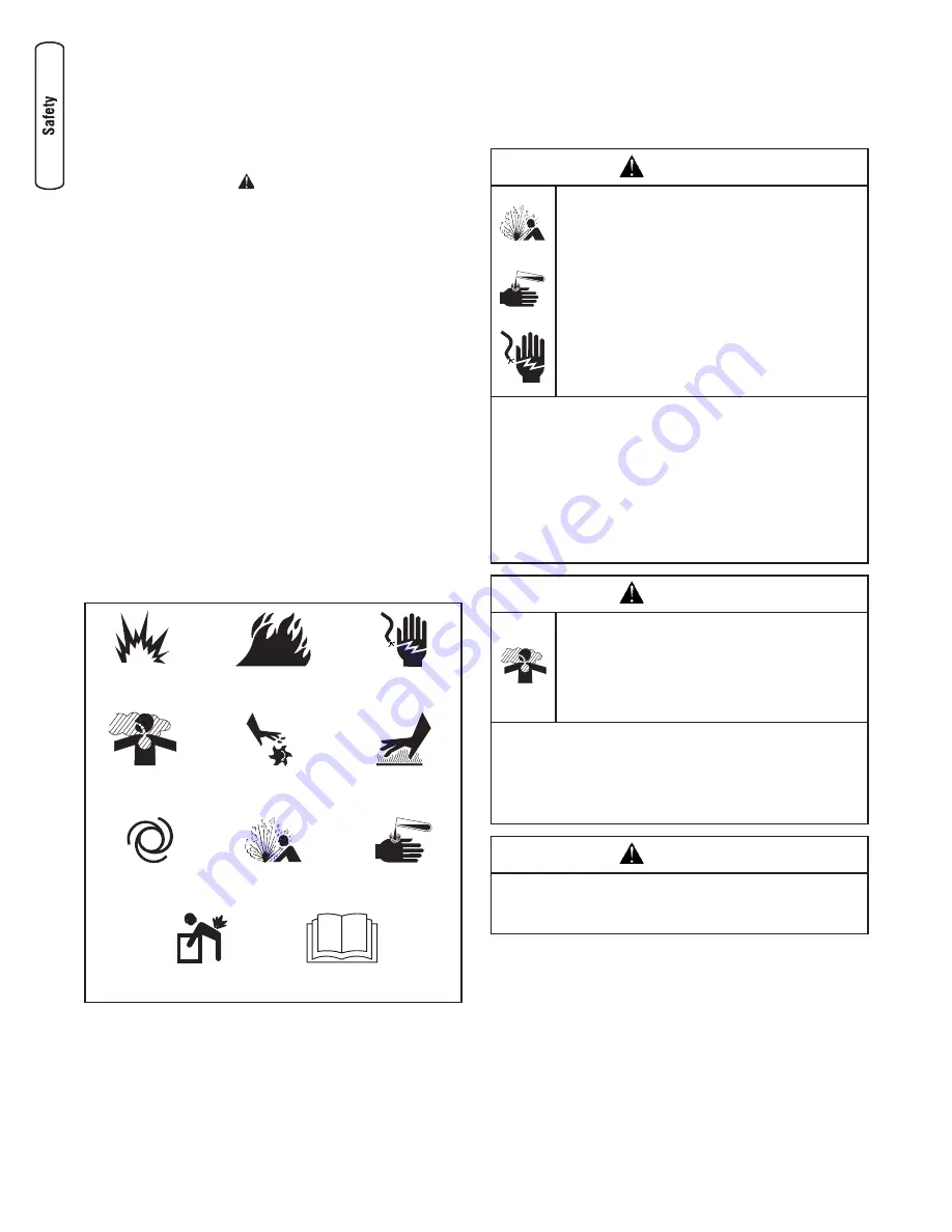 Briggs & Stratton 45000 series Installation And Start-Up Manual Download Page 4