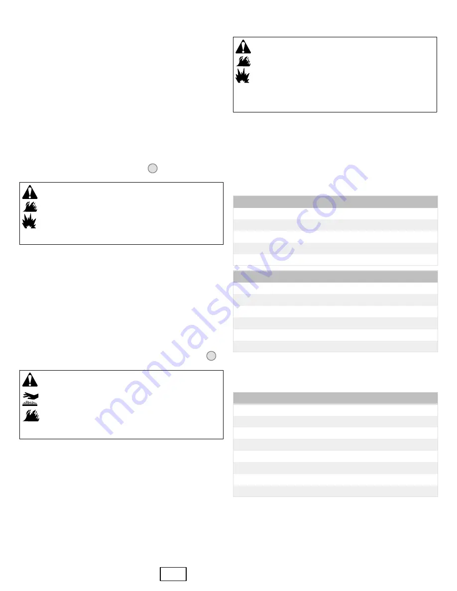 Briggs & Stratton 490000  Vanguard Gaseous Operator'S Manual Download Page 15