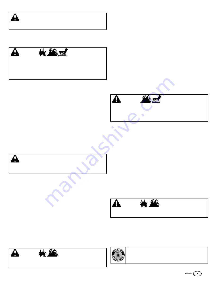 Briggs & Stratton 675EXi Series Operator'S Manual Download Page 77