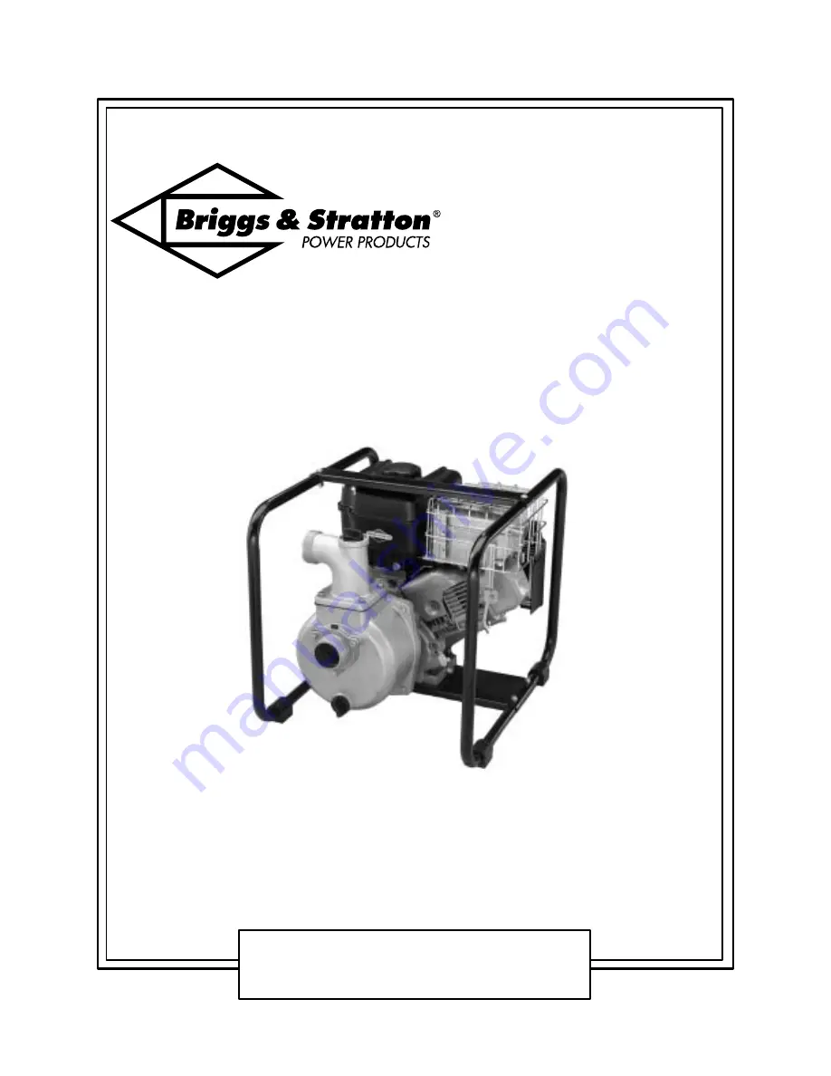 Briggs & Stratton AC0101 Series Скачать руководство пользователя страница 1