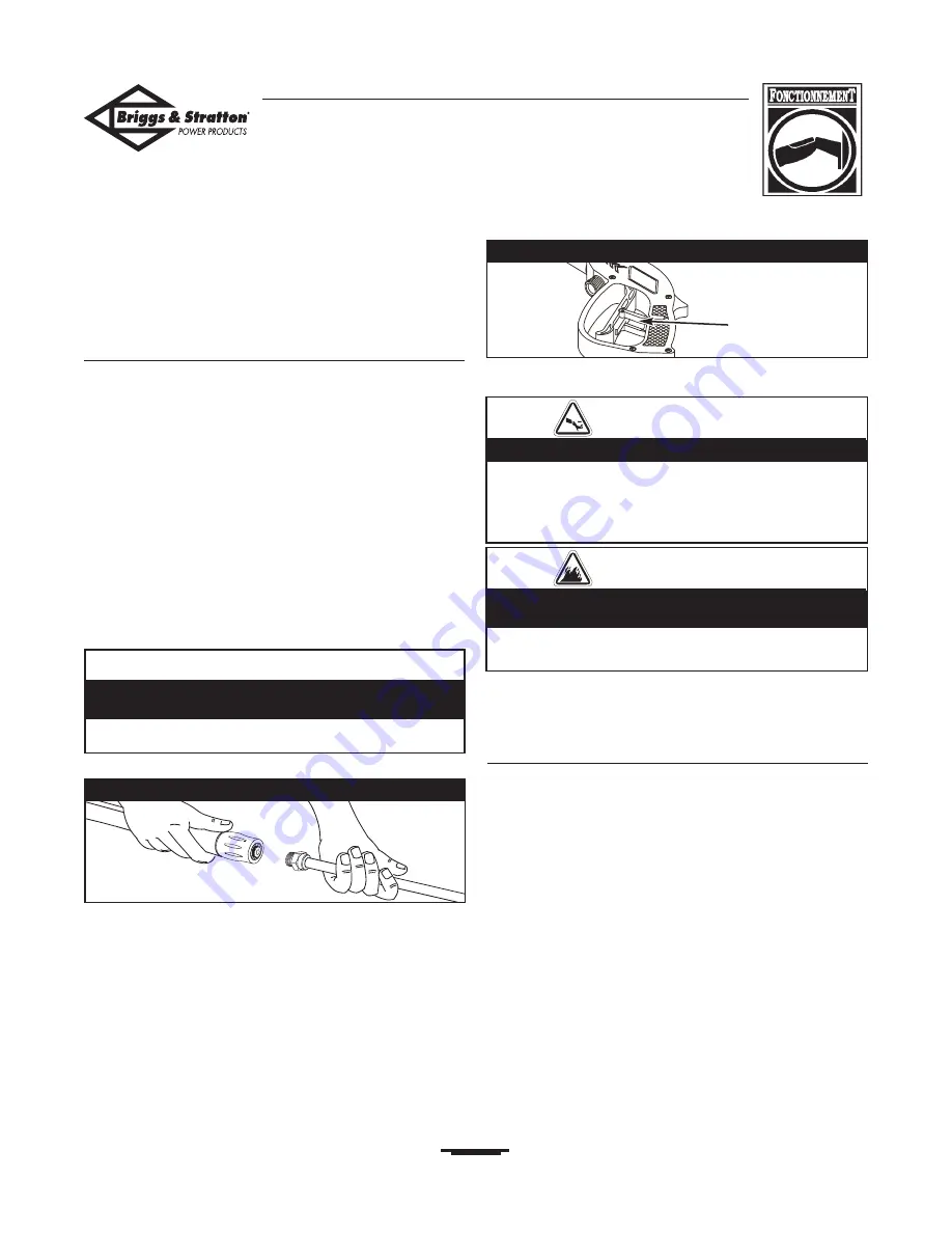 Briggs & Stratton BSPP 1950 PSI Owner'S Manual Download Page 26