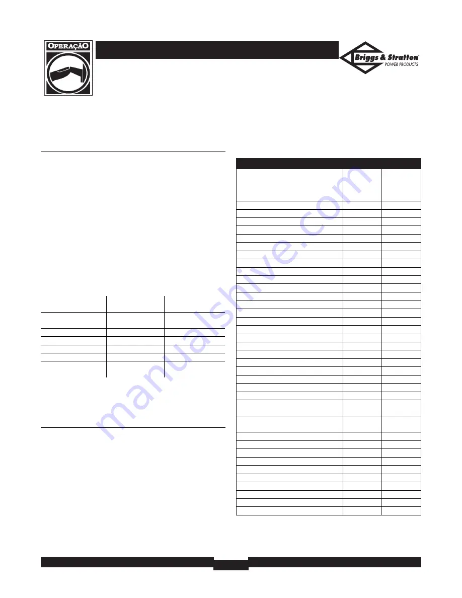 Briggs & Stratton BSQ 1000 Owner'S Manual Download Page 45