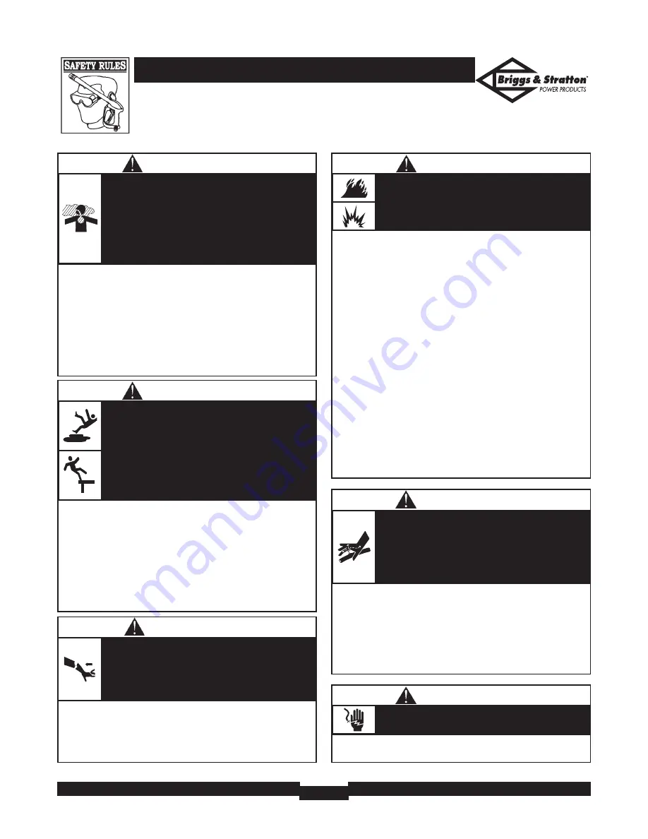 Briggs & Stratton Elite 020219 Owner'S Manual Download Page 3