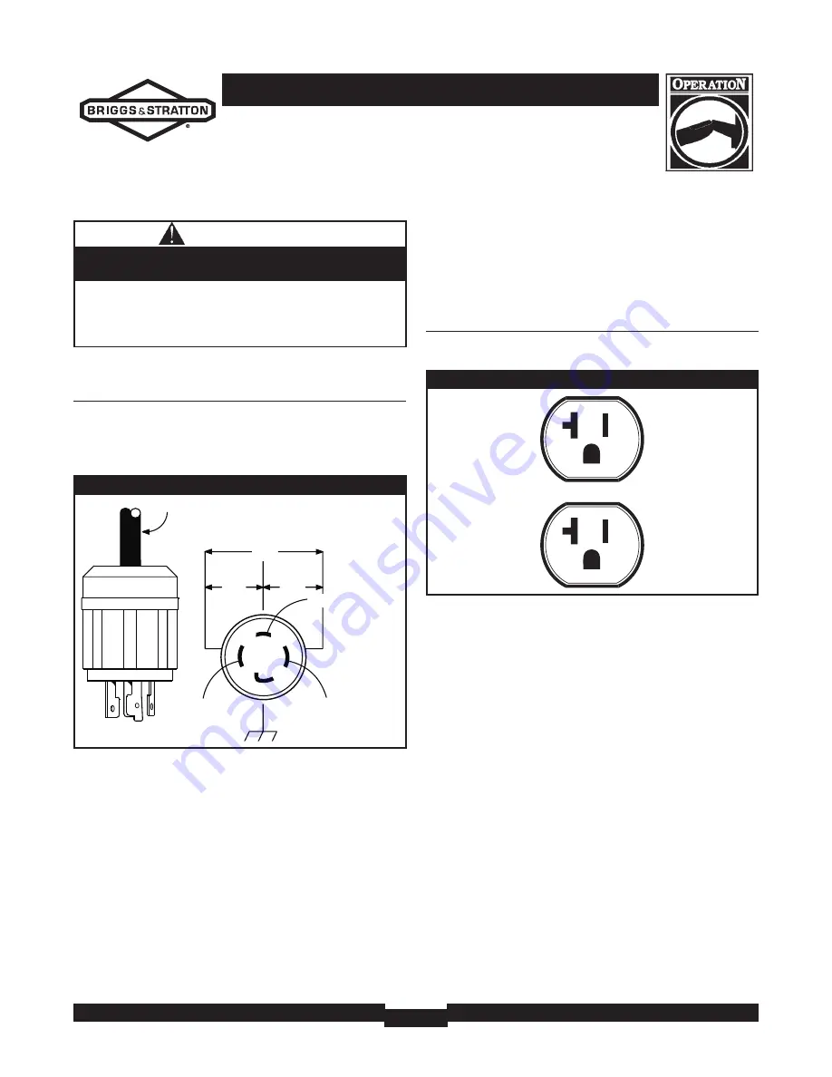 Briggs & Stratton Elite 030206 Owner'S Manual Download Page 10