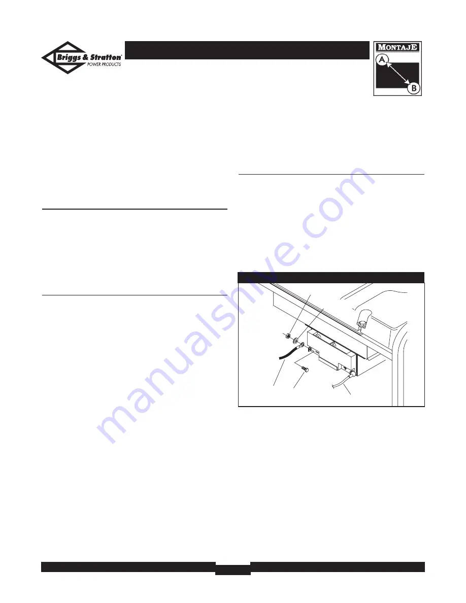 Briggs & Stratton Elite 030211 Owner'S Manual Download Page 28