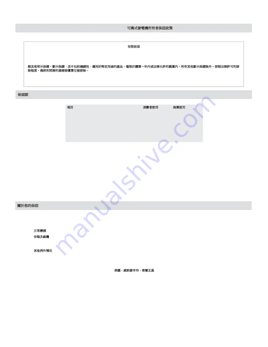 Briggs & Stratton GS2500 Operator'S Manual Download Page 58