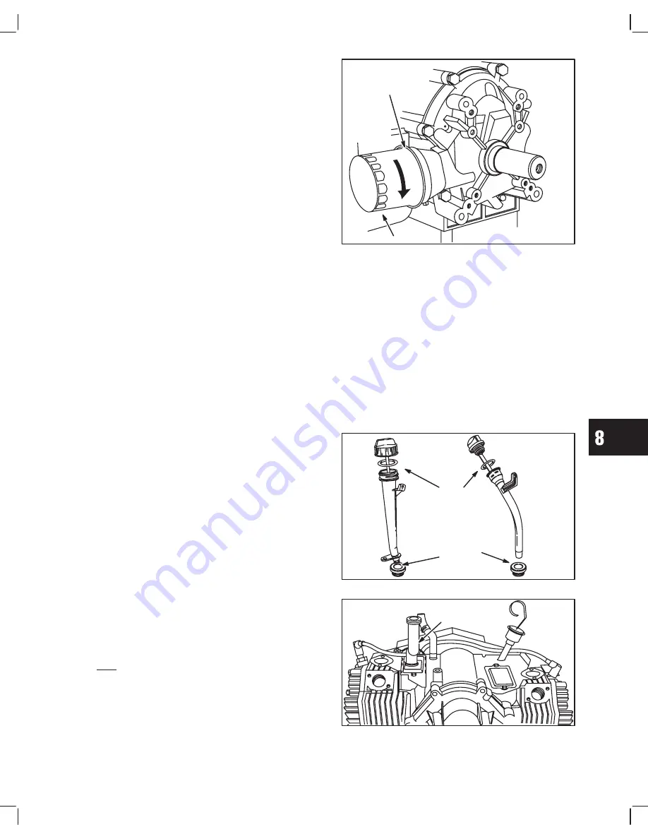 Briggs & Stratton Twin Cylinder L-Head Repair Manual Download Page 118