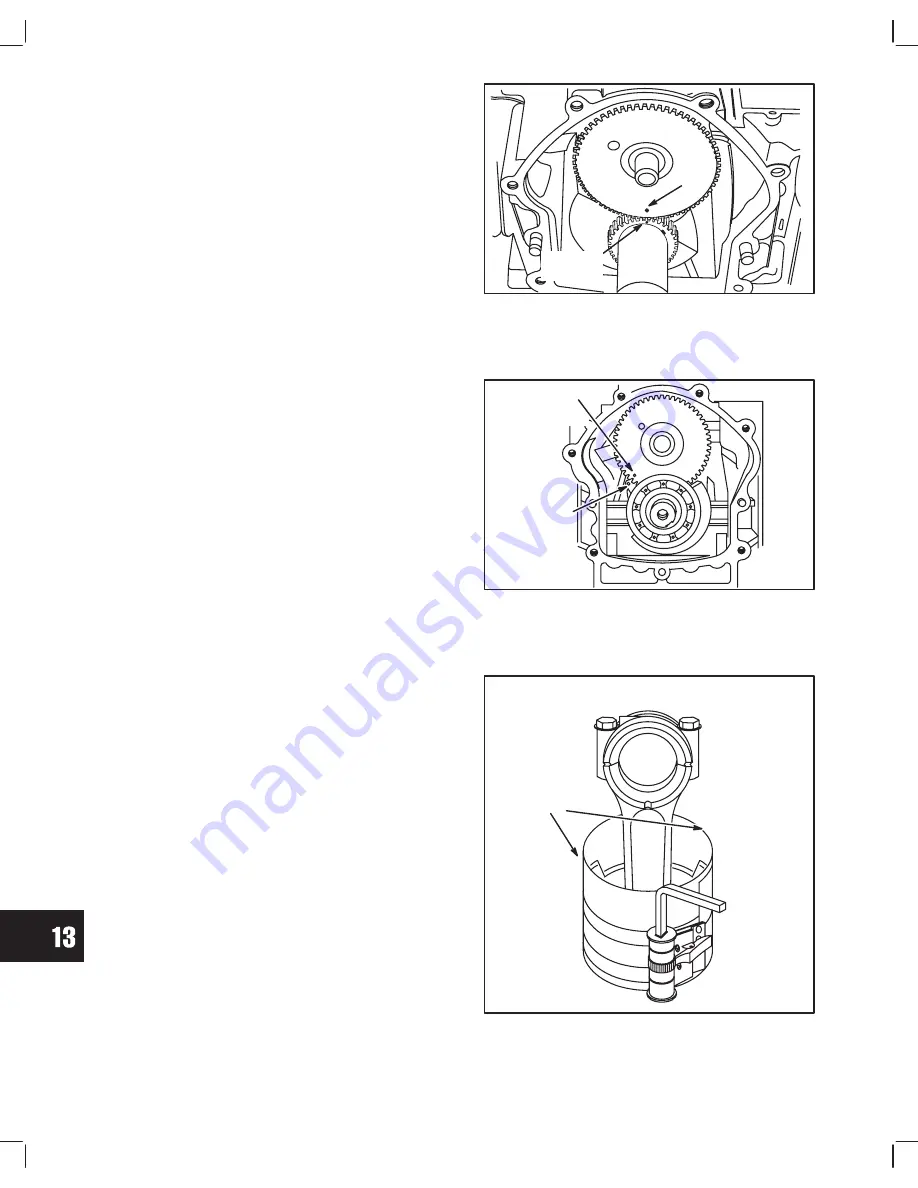 Briggs & Stratton Twin Cylinder L-Head Repair Manual Download Page 153