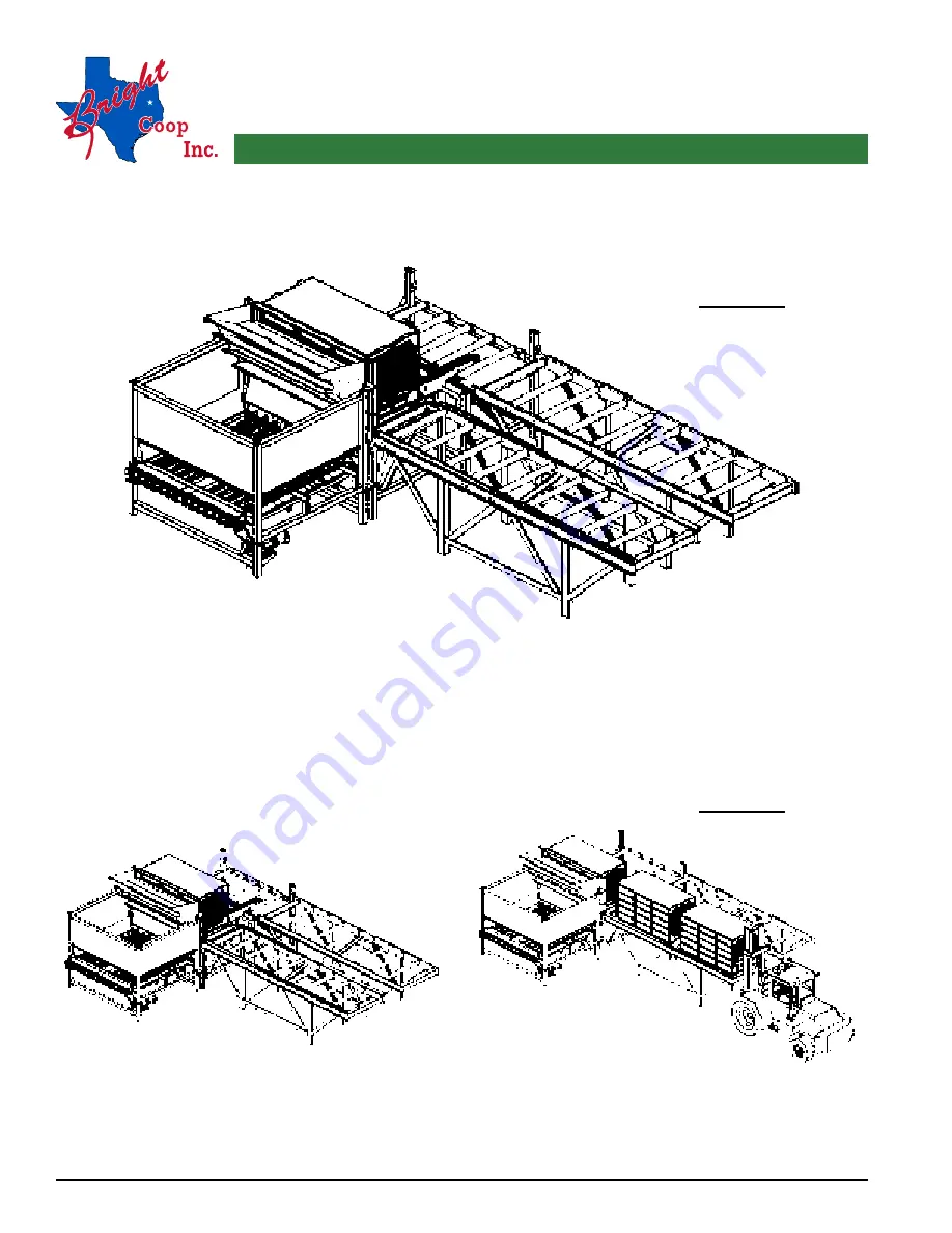 BRIGHT Coop Cage Unloading System Operator And  Maintenance Manual Download Page 34