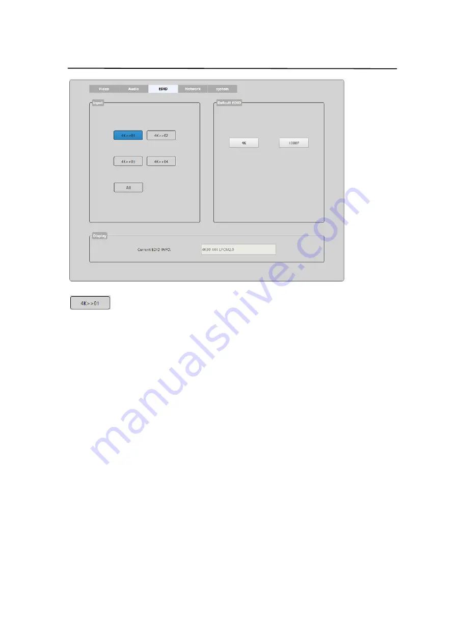 Brightlink BL-4X4S-VW22 Operation Manual Download Page 38