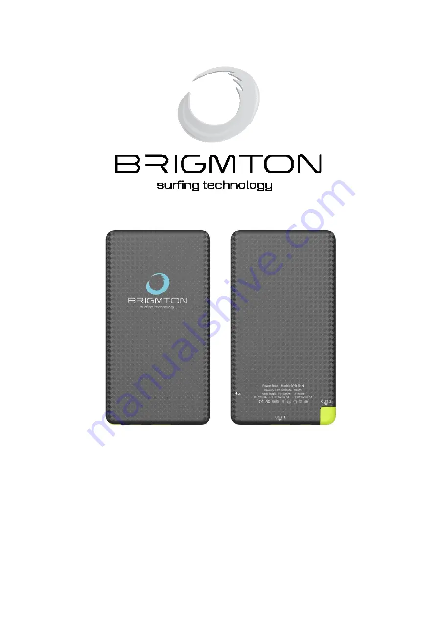 Brigmton BPB-50-B Instruction Manual Download Page 1