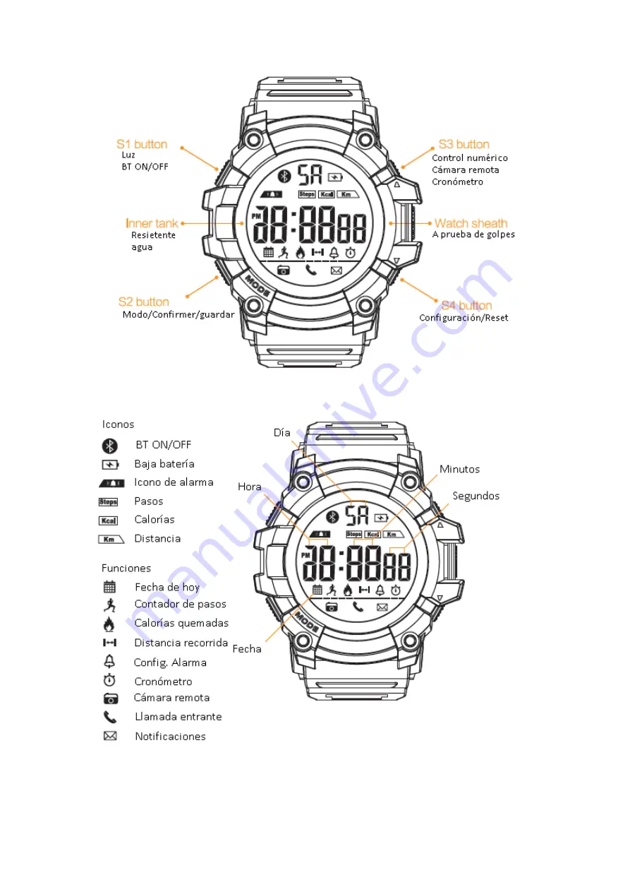 Brigmton BWATCH-G1 Скачать руководство пользователя страница 2