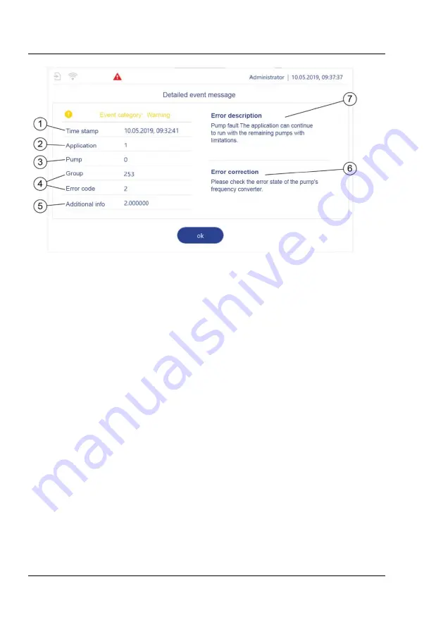 BRINKMANN PUMPS Bplogic Operating Manual Download Page 260