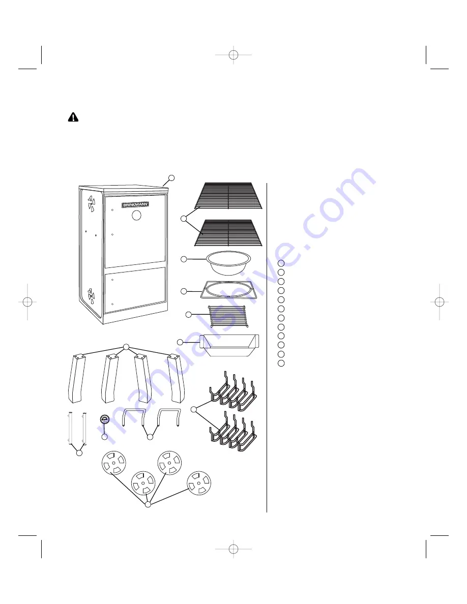 Brinkmann 810-5503-S Owner'S Manual Download Page 17