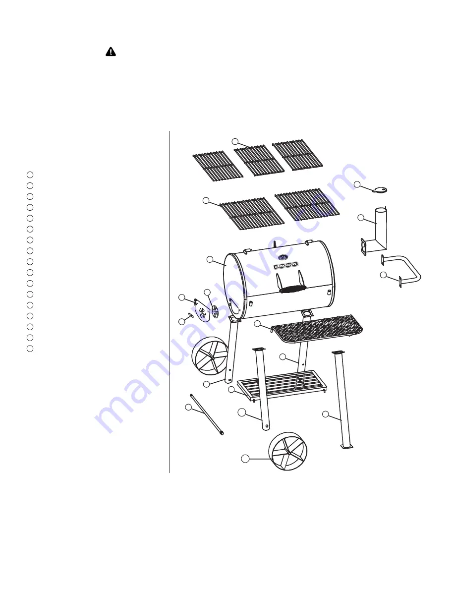 Brinkmann 855-3303-S Owner'S Manual Download Page 4