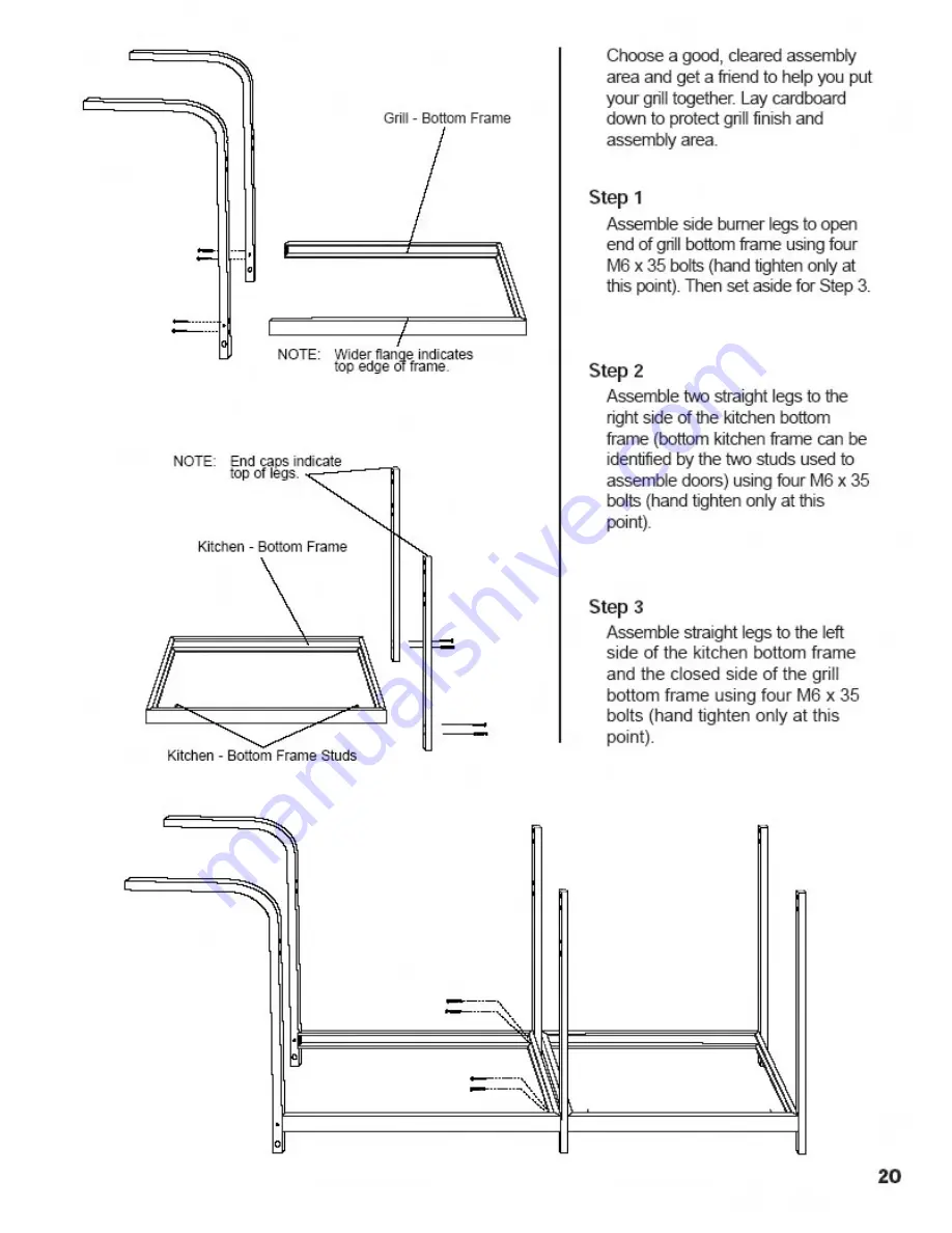 Brinkmann Backyard kitchen Owner'S Manual Download Page 19