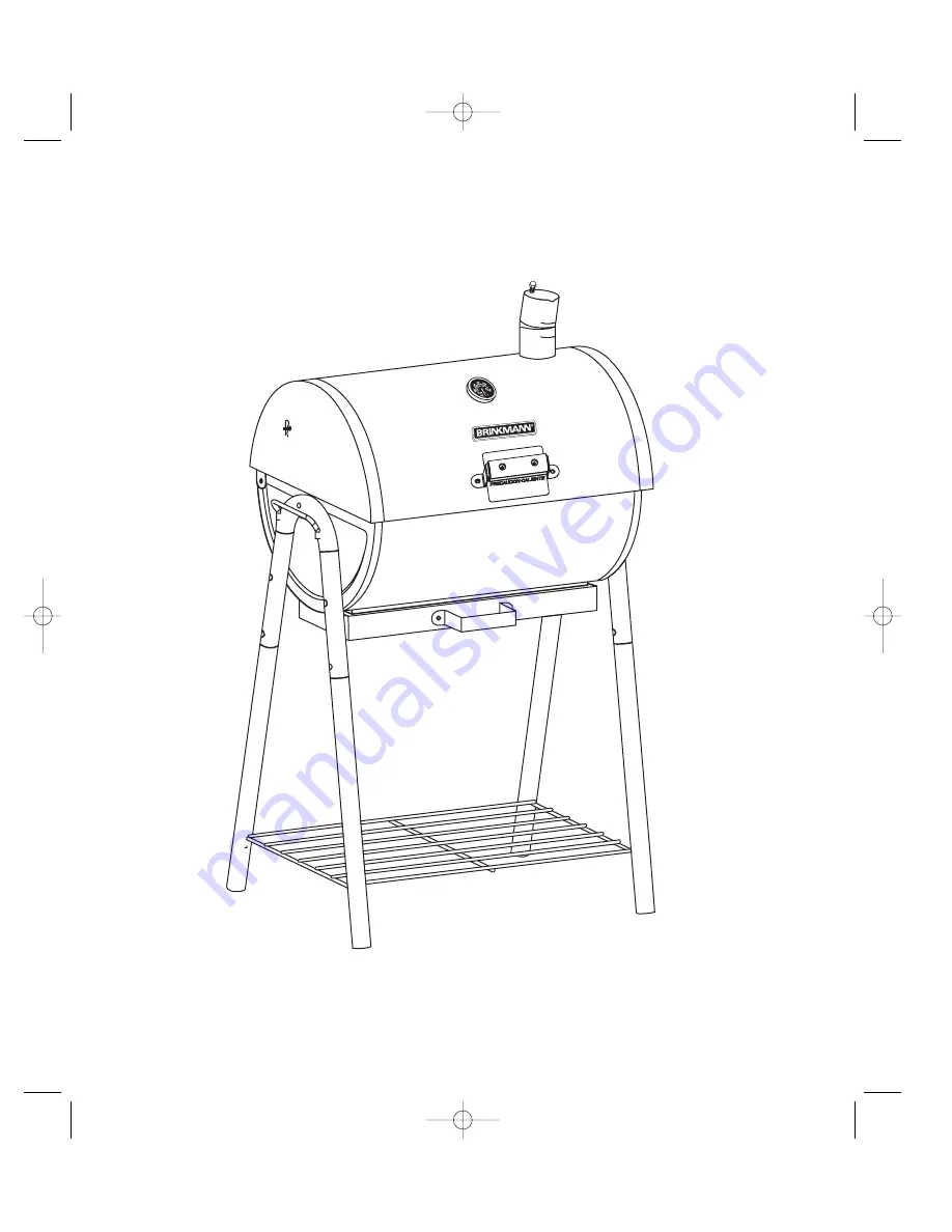 Brinkmann BARREL SMOKER Owner'S Manual Download Page 10