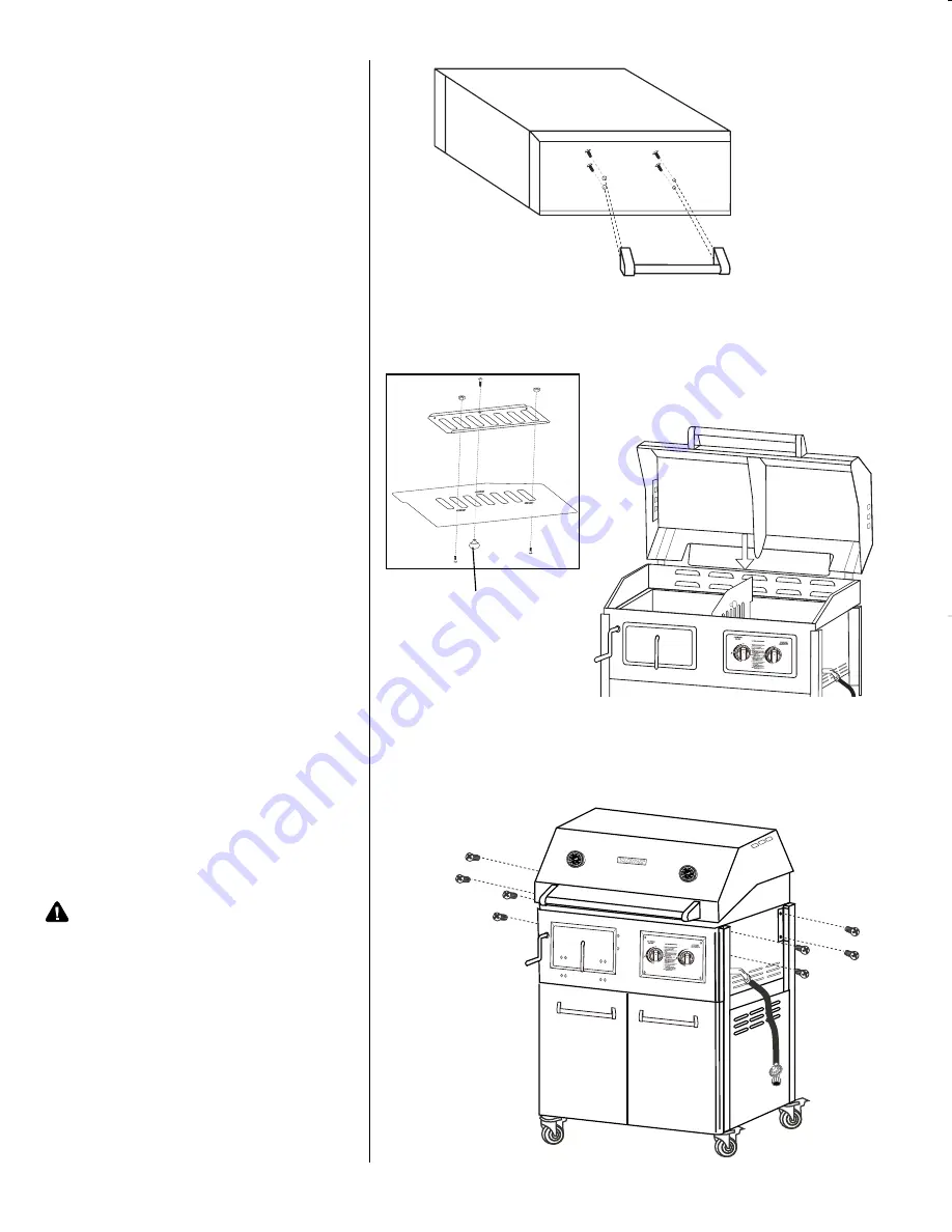 Brinkmann CHARCOAL SMOKER CHARCOAL GRILL Owner'S Manual Download Page 66