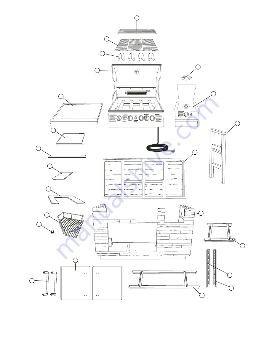 Brinkmann Charmglow 810-6830-0 Owner'S Manual Download Page 21