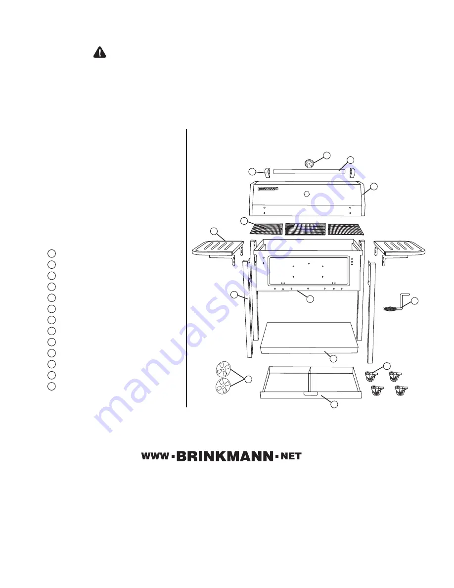 Brinkmann Deluxe Professional Owner'S Manual Download Page 4