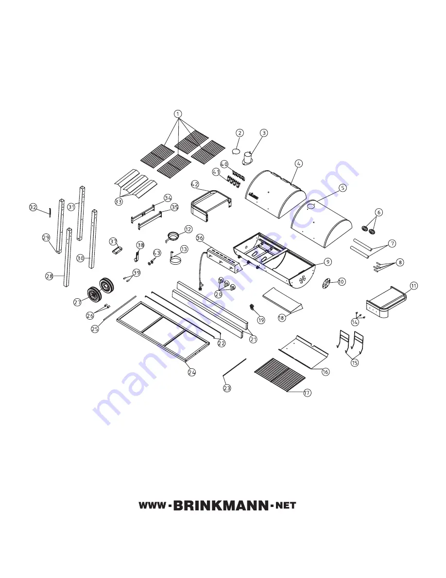 Brinkmann DUAL FUNCTION II
GAS & CHARCOAL GRILL Owner'S Manual Download Page 26