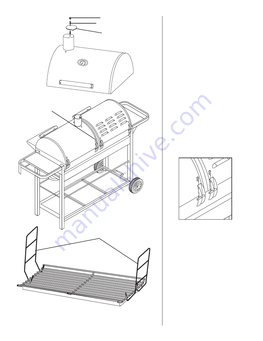 Brinkmann DUAL FUNCTION II
GAS & CHARCOAL GRILL Owner'S Manual Download Page 37