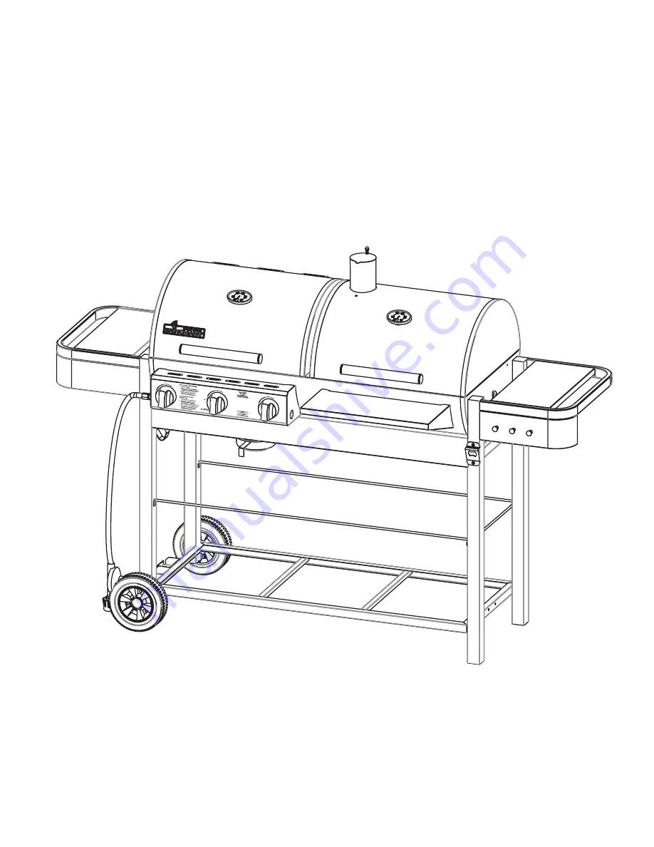 Brinkmann DUAL FUNCTION II
GAS & CHARCOAL GRILL Owner'S Manual Download Page 39